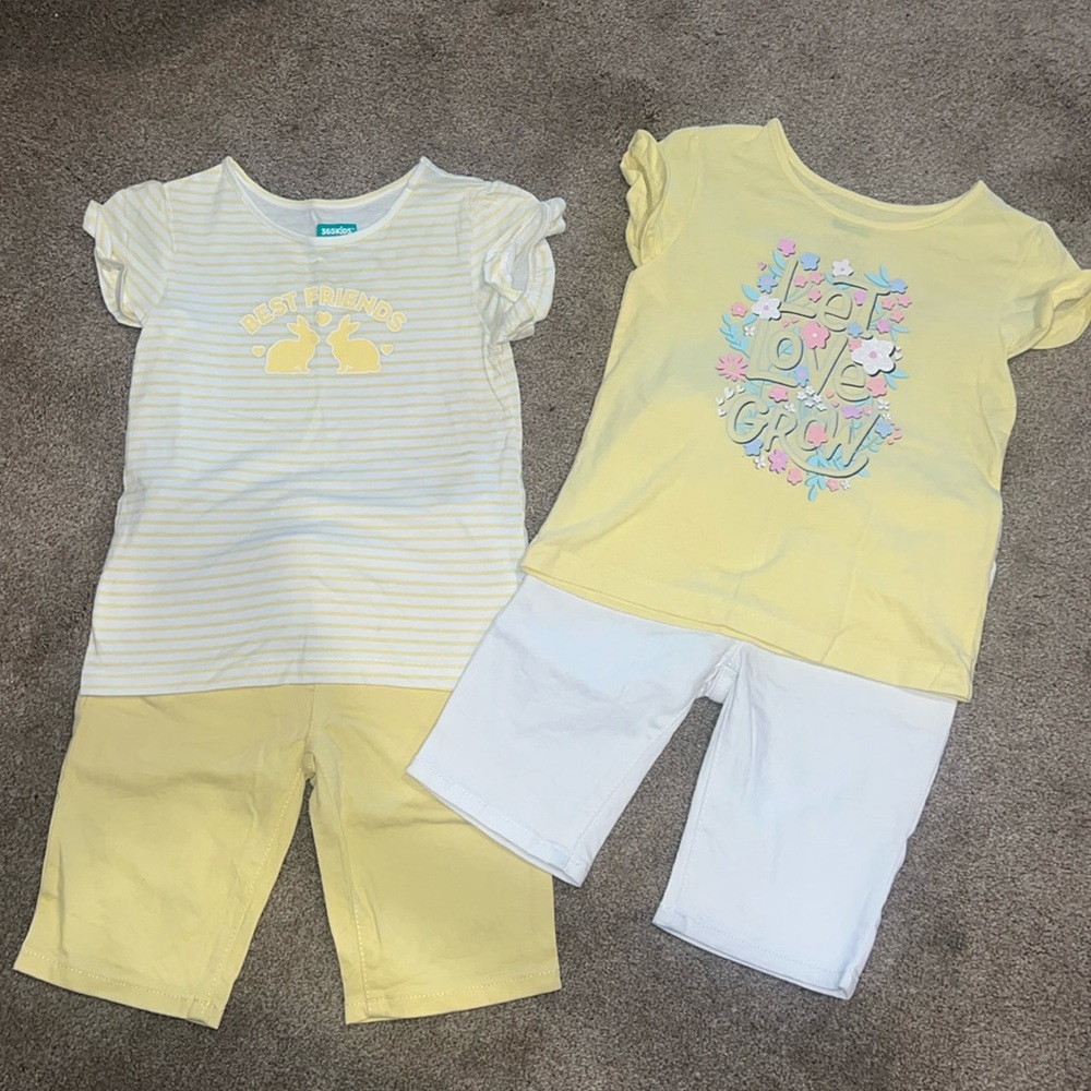 Yellow outfit bundle